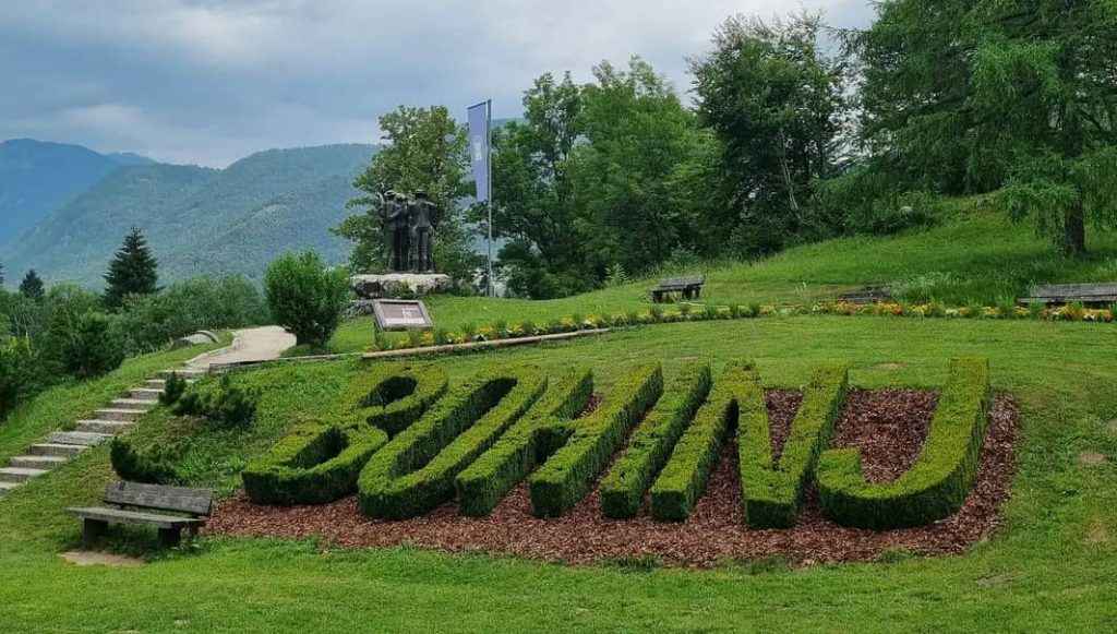 Bohinj grüner Park