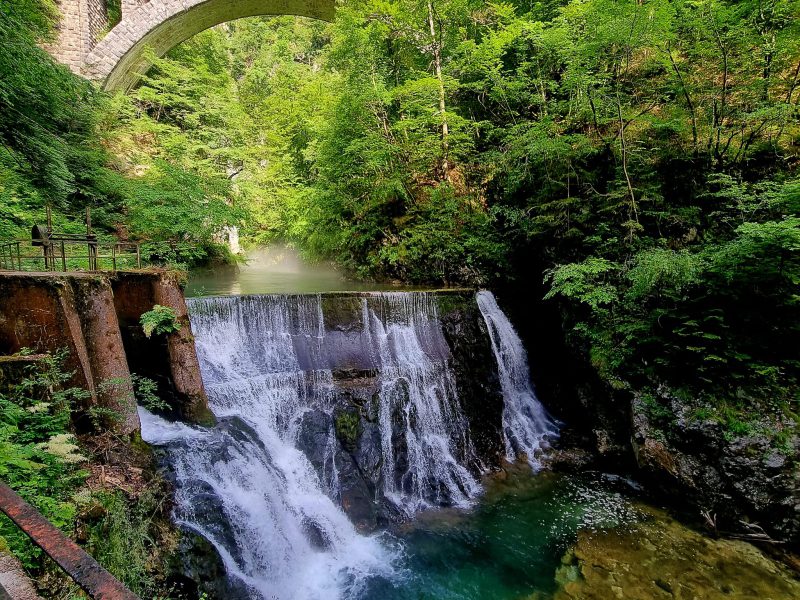 Waterval in Vintgarkloof