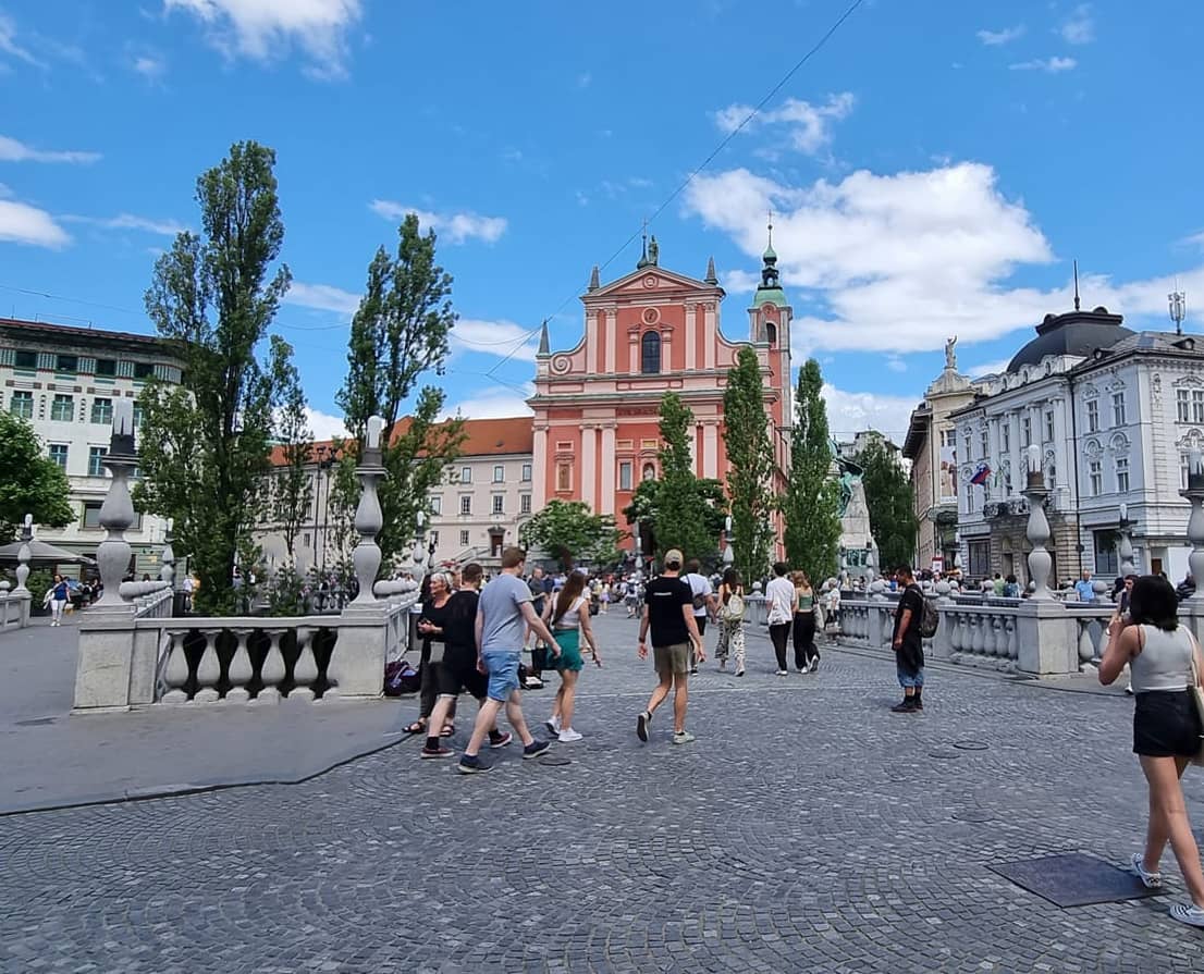 Drei Brücken Ljubljana